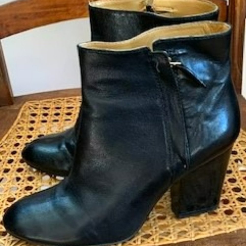 Nine West Short Leather Boot